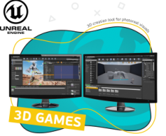 Unreal Engine 4. Игровой движок - Школа программирования для детей, компьютерные курсы для школьников, начинающих и подростков - KIBERone г. куюки