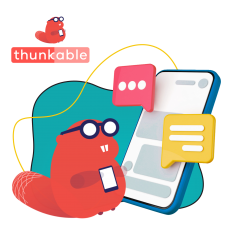 Разработка мобильных приложений в Thunkable. Начало - КИБЕРшкола программирования для детей, компьютерные курсы для школьников, начинающих и подростков - KIBERone г. куюки