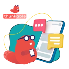 Разработка мобильных приложений в Thunkable - КИБЕРшкола программирования для детей, компьютерные курсы для школьников, начинающих и подростков - KIBERone г. куюки