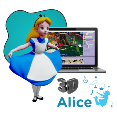 Alice 3d - КИБЕРшкола программирования для детей, компьютерные курсы для школьников, начинающих и подростков - KIBERone г. куюки