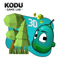 Знакомство с 3D. Kodu Game Lab - КИБЕРшкола программирования для детей, компьютерные курсы для школьников, начинающих и подростков - KIBERone г. куюки