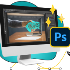 Волшебный Photoshop - КИБЕРшкола программирования для детей, компьютерные курсы для школьников, начинающих и подростков - KIBERone г. куюки