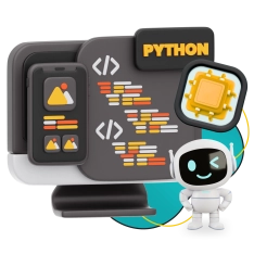 Мой первый сайт с мозгами: Python + AI - КИБЕРшкола программирования для детей, компьютерные курсы для школьников, начинающих и подростков - KIBERone г. куюки