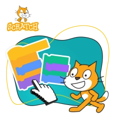 Scratch. Продвинутый уровень – создаём игры, как маленькие разработчики! - КИБЕРшкола программирования для детей, компьютерные курсы для школьников, начинающих и подростков - KIBERone г. куюки
