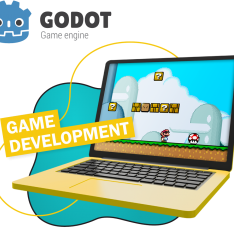 Godot.  Основа создания легендарных игр - КИБЕРшкола программирования для детей, компьютерные курсы для школьников, начинающих и подростков - KIBERone г. куюки