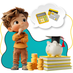 Финансовый интеллект вместе KIBERone - КИБЕРшкола программирования для детей, компьютерные курсы для школьников, начинающих и подростков - KIBERone г. куюки