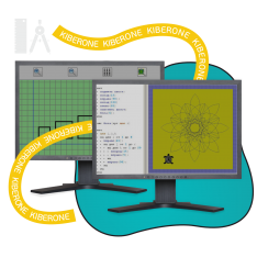 Исполнители чертежник и черепашка - КИБЕРшкола программирования для детей, компьютерные курсы для школьников, начинающих и подростков - KIBERone г. куюки