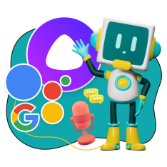 Голосовой помощник Алиса - КИБЕРшкола программирования для детей, компьютерные курсы для школьников, начинающих и подростков - KIBERone г. куюки