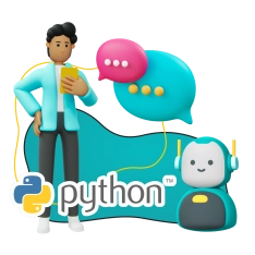 Умный чат-бот на Python на Telegram - КИБЕРшкола программирования для детей, компьютерные курсы для школьников, начинающих и подростков - KIBERone г. куюки