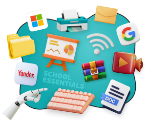 Цифровая база для школьника - КИБЕРшкола программирования для детей, компьютерные курсы для школьников, начинающих и подростков - KIBERone г. куюки