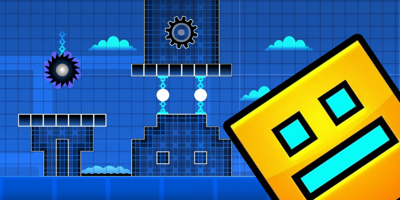 Свой Geometry Dash: создаём игру из детства родителей - КИБЕРшкола программирования для детей, компьютерные курсы для школьников, начинающих и подростков - KIBERone г. куюки